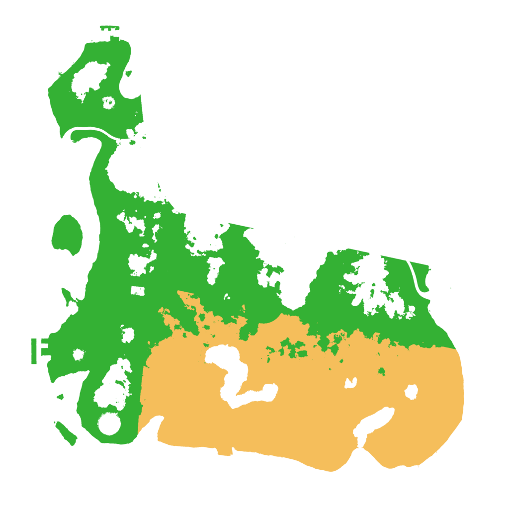 Biome Rust Map: Procedural Map, Size: 4000, Seed: 842648897