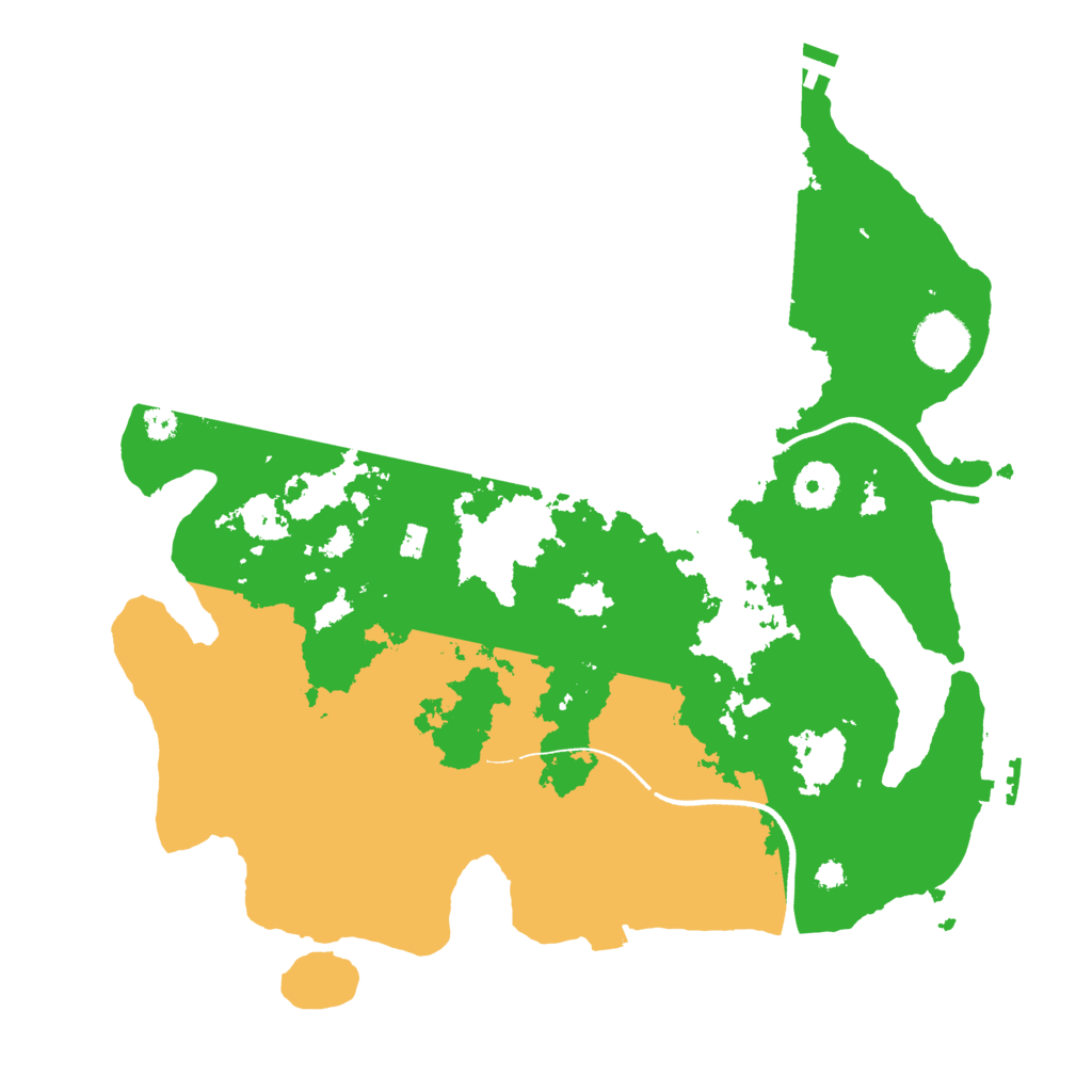 Biome Rust Map: Procedural Map, Size: 3500, Seed: 1909738320