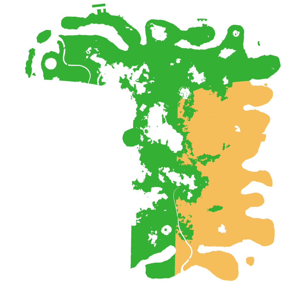 Biome Rust Map: Procedural Map, Size: 4500, Seed: 1505023633
