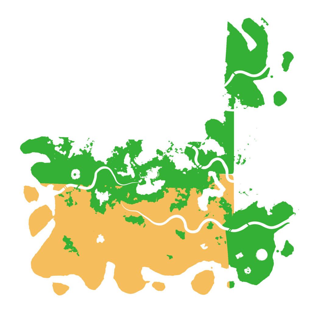 Biome Rust Map: Procedural Map, Size: 4800, Seed: 141926142
