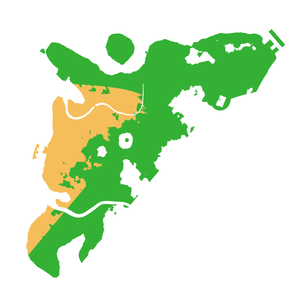 Biome Rust Map: Procedural Map, Size: 3000, Seed: 1693353236