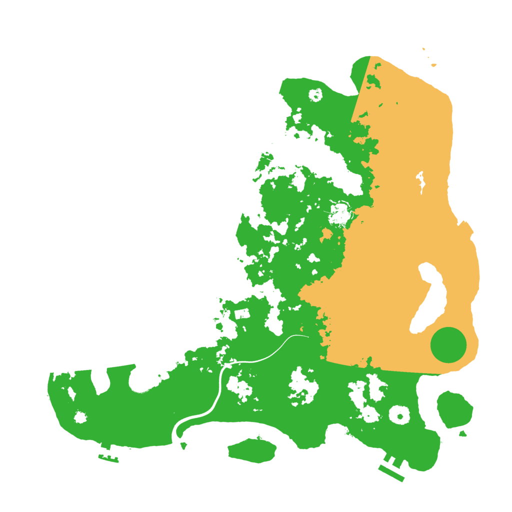 Biome Rust Map: Procedural Map, Size: 3750, Seed: 1638946397