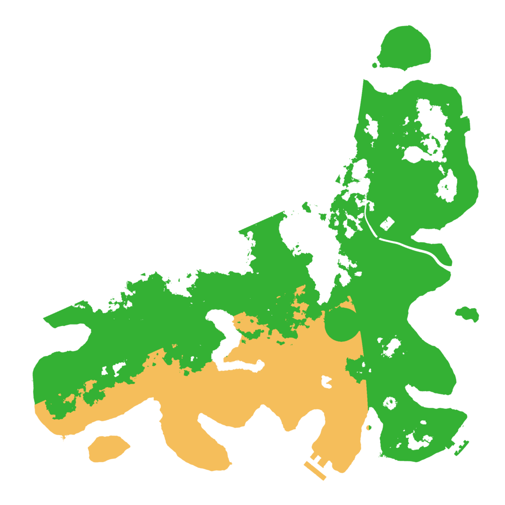 Biome Rust Map: Procedural Map, Size: 4000, Seed: 197010999