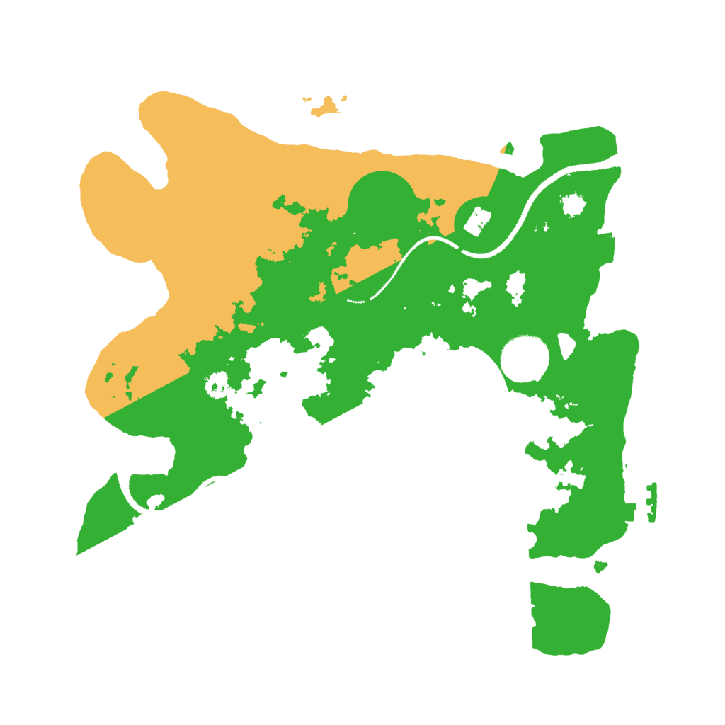Biome Rust Map: Procedural Map, Size: 2800, Seed: 2010476756
