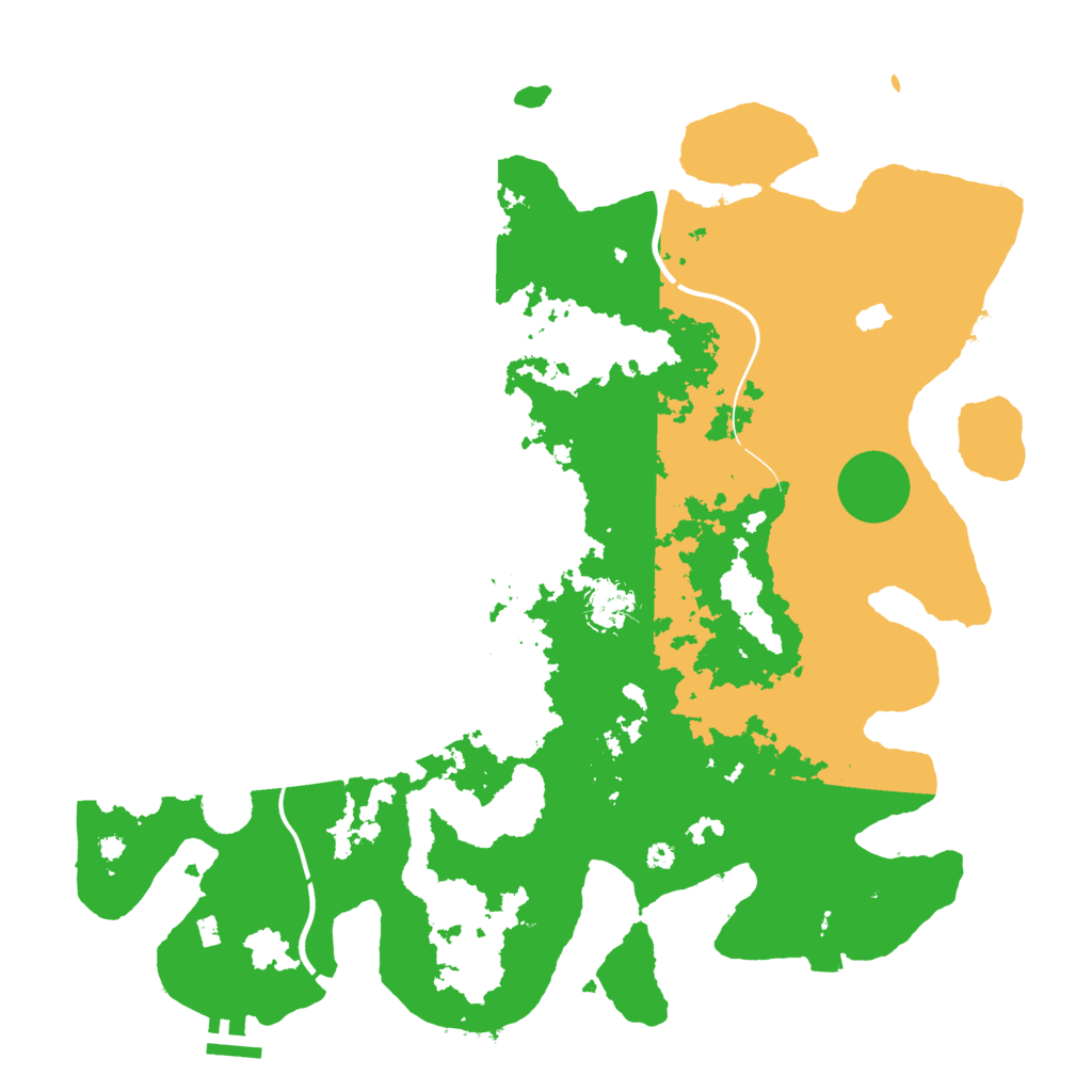 Biome Rust Map: Procedural Map, Size: 4000, Seed: 450090000