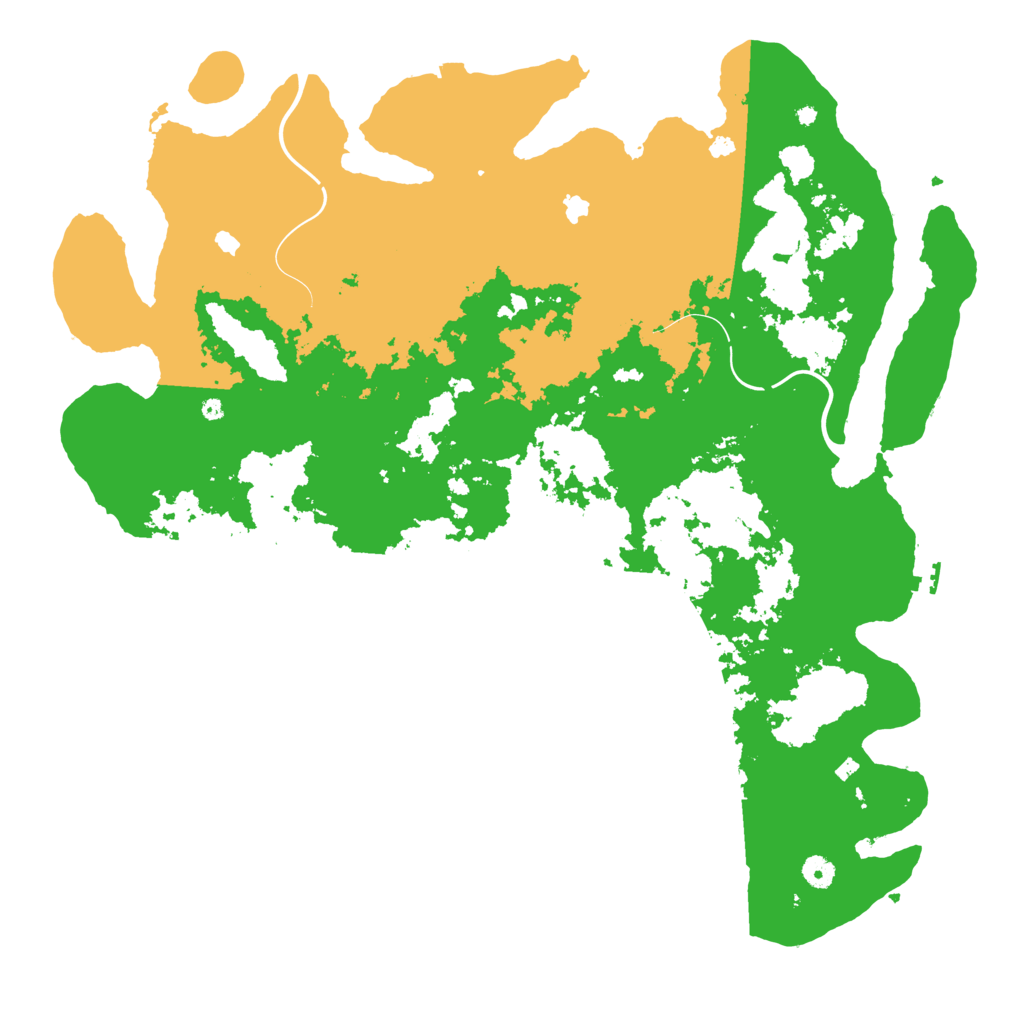 Biome Rust Map: Procedural Map, Size: 4800, Seed: 1646440509