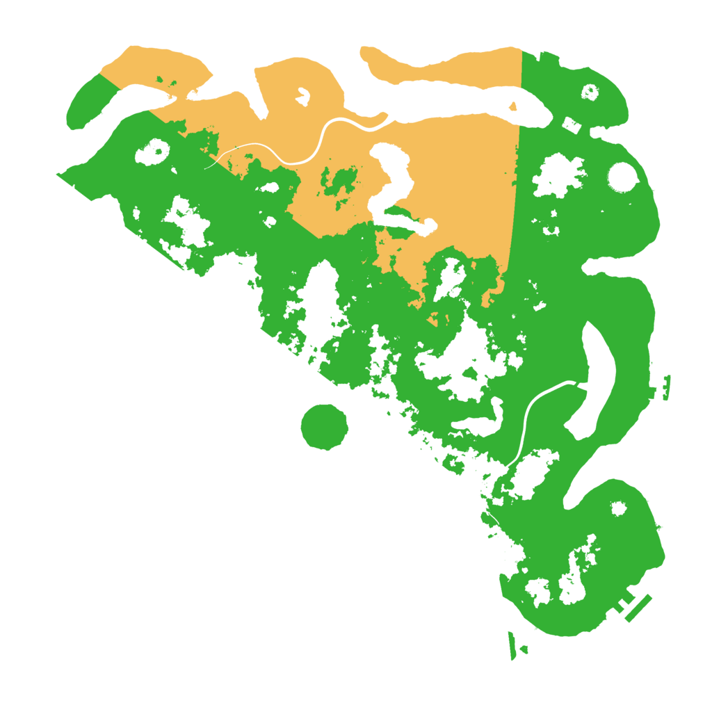 Biome Rust Map: Procedural Map, Size: 4250, Seed: 974028296