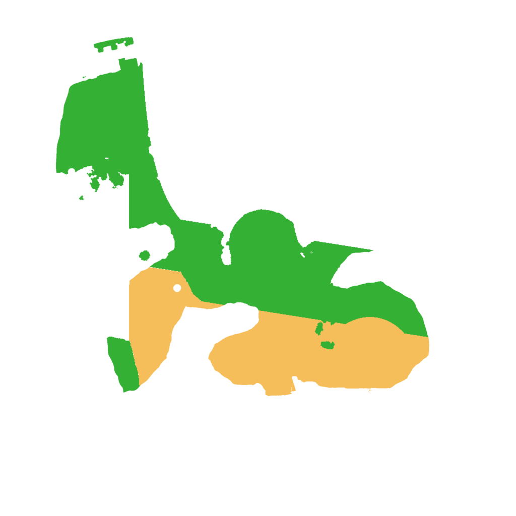 Biome Rust Map: Procedural Map, Size: 2000, Seed: 465673854