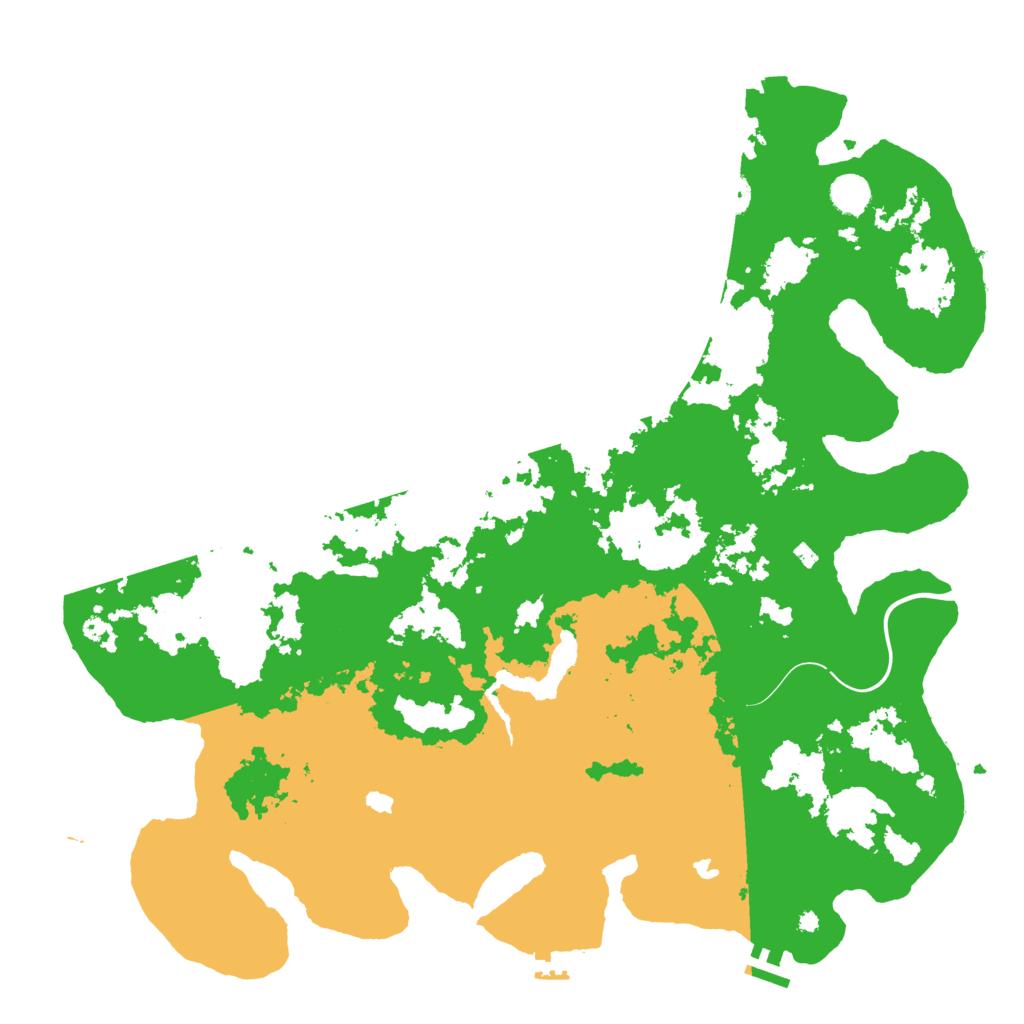 Biome Rust Map: Procedural Map, Size: 4500, Seed: 114893308