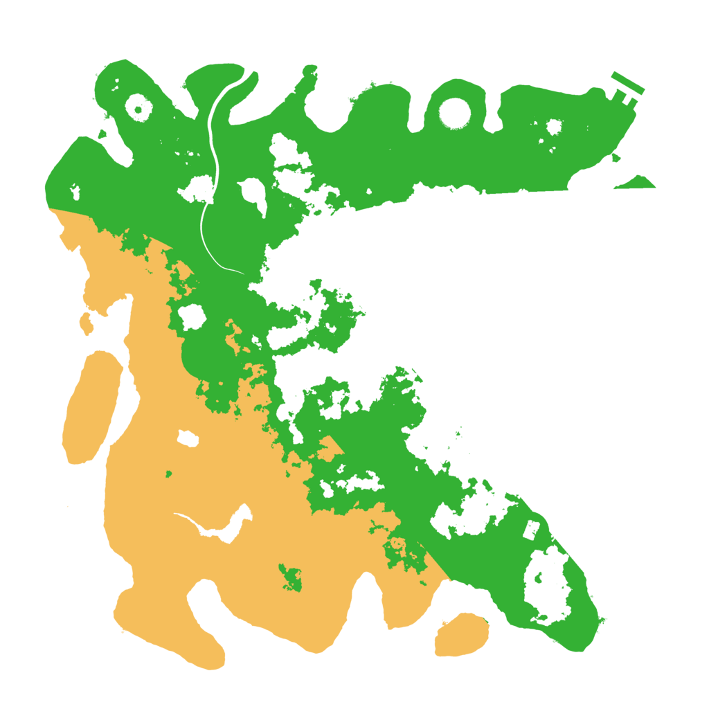 Biome Rust Map: Procedural Map, Size: 4000, Seed: 86535093