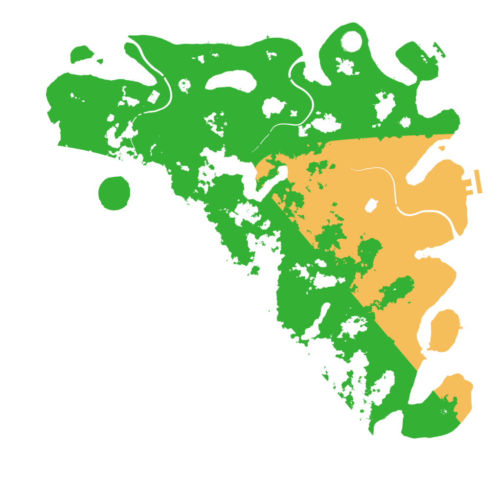 Biome Rust Map: Procedural Map, Size: 4250, Seed: 1145144125