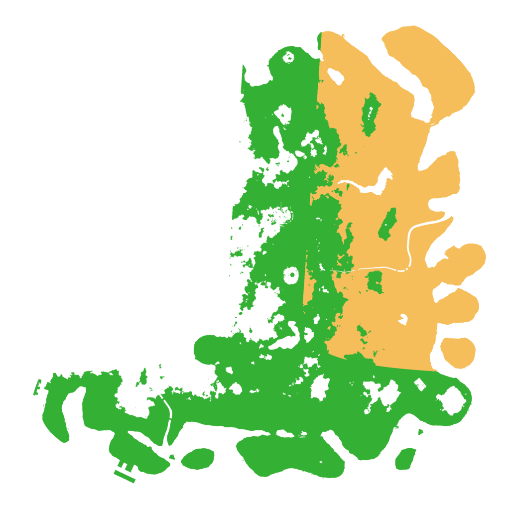 Biome Rust Map: Procedural Map, Size: 4600, Seed: 6847