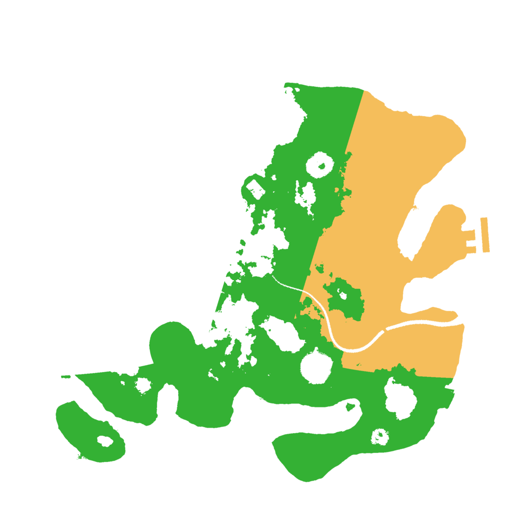 Biome Rust Map: Procedural Map, Size: 3000, Seed: 1326875926