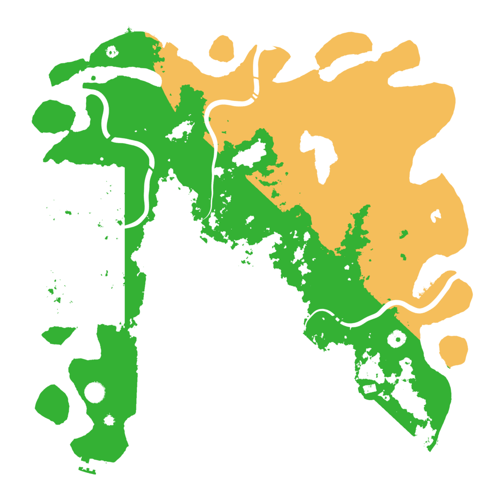 Biome Rust Map: Procedural Map, Size: 4250, Seed: 44134243
