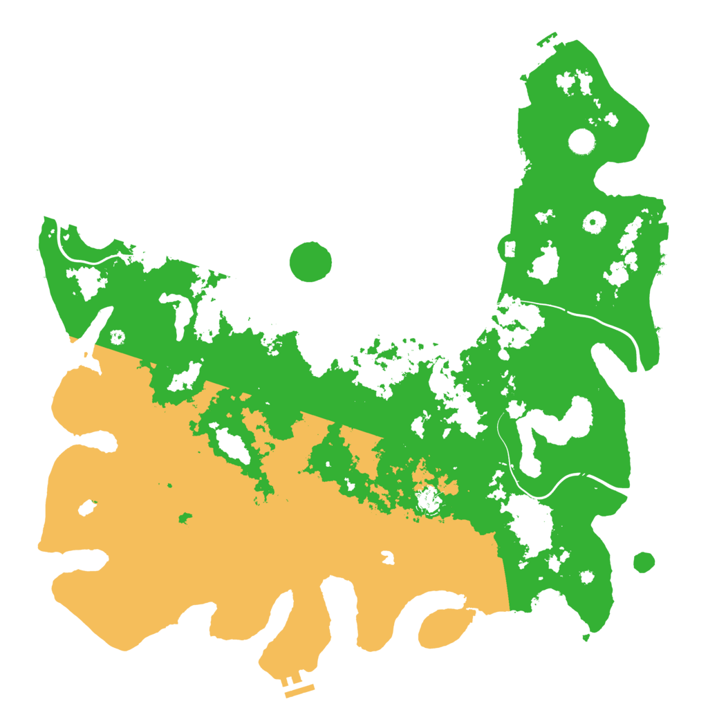 Biome Rust Map: Procedural Map, Size: 4750, Seed: 1026656613