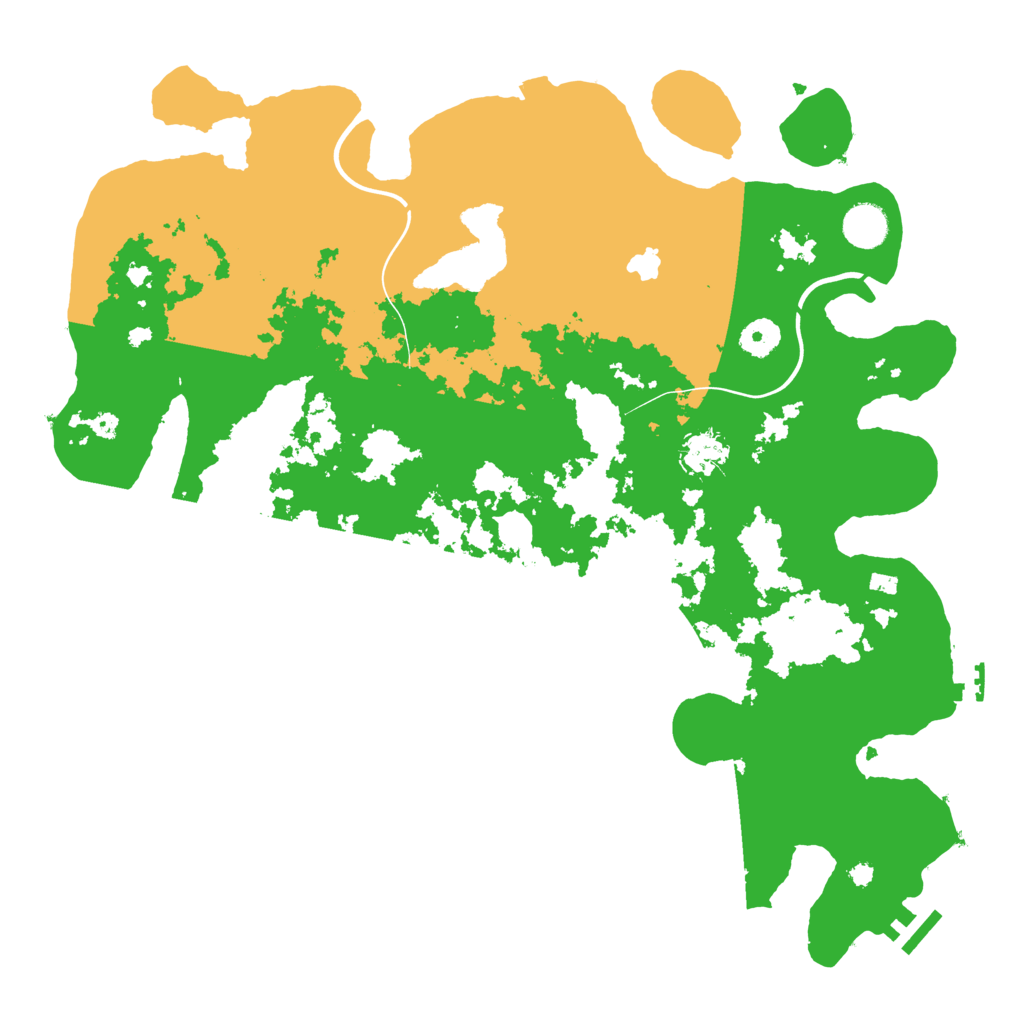Biome Rust Map: Procedural Map, Size: 4000, Seed: 1444882005