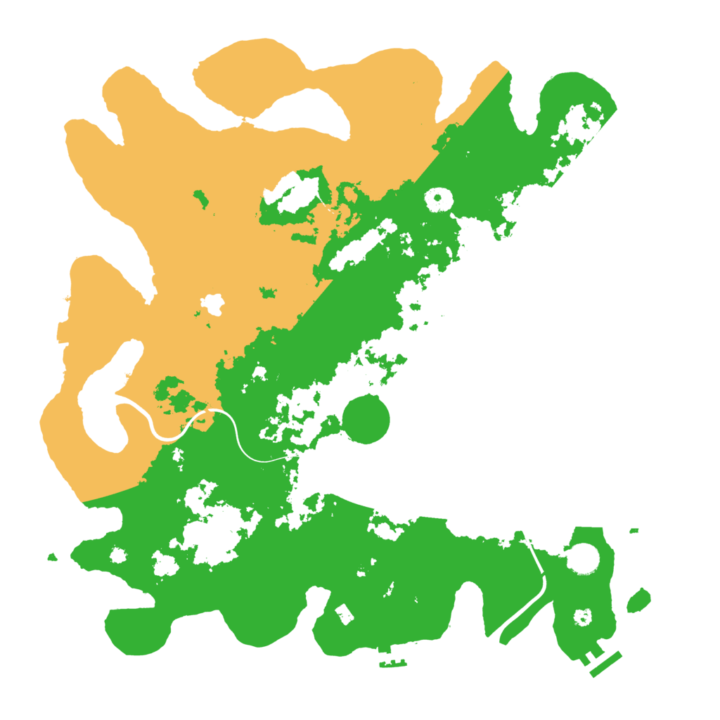 Biome Rust Map: Procedural Map, Size: 4000, Seed: 183662793