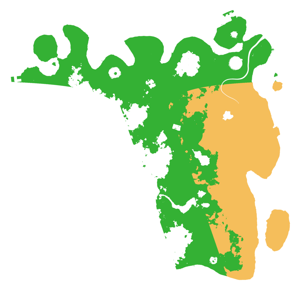 Biome Rust Map: Procedural Map, Size: 4000, Seed: 181752081