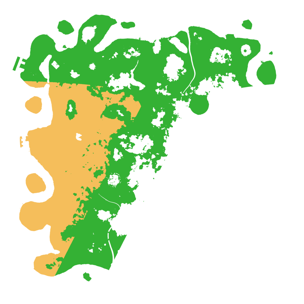 Biome Rust Map: Procedural Map, Size: 4250, Seed: 2575527