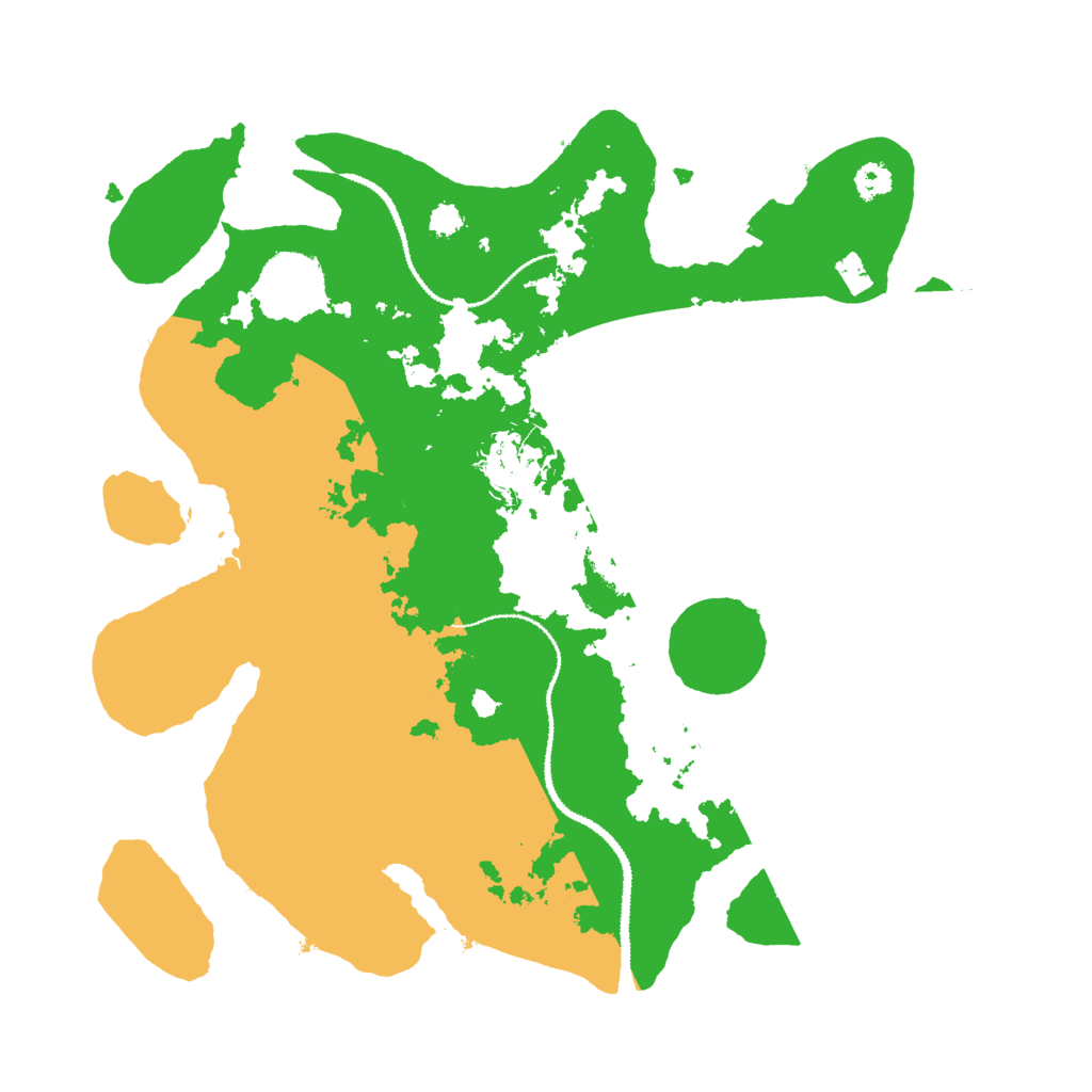 Biome Rust Map: Procedural Map, Size: 3000, Seed: 1824244156