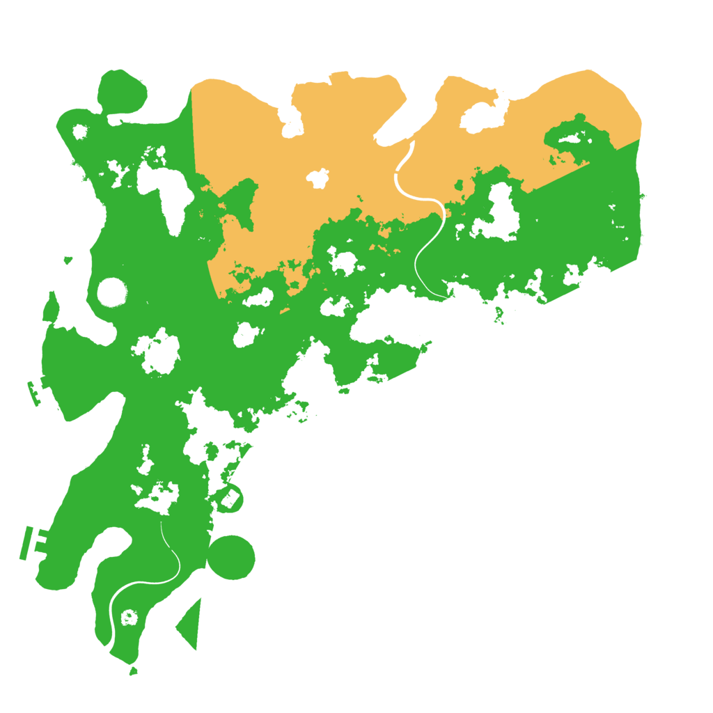 Biome Rust Map: Procedural Map, Size: 4250, Seed: 1111369265