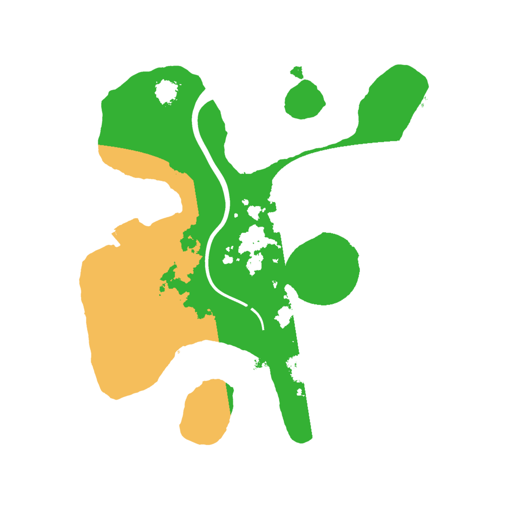 Biome Rust Map: Procedural Map, Size: 2000, Seed: 189658