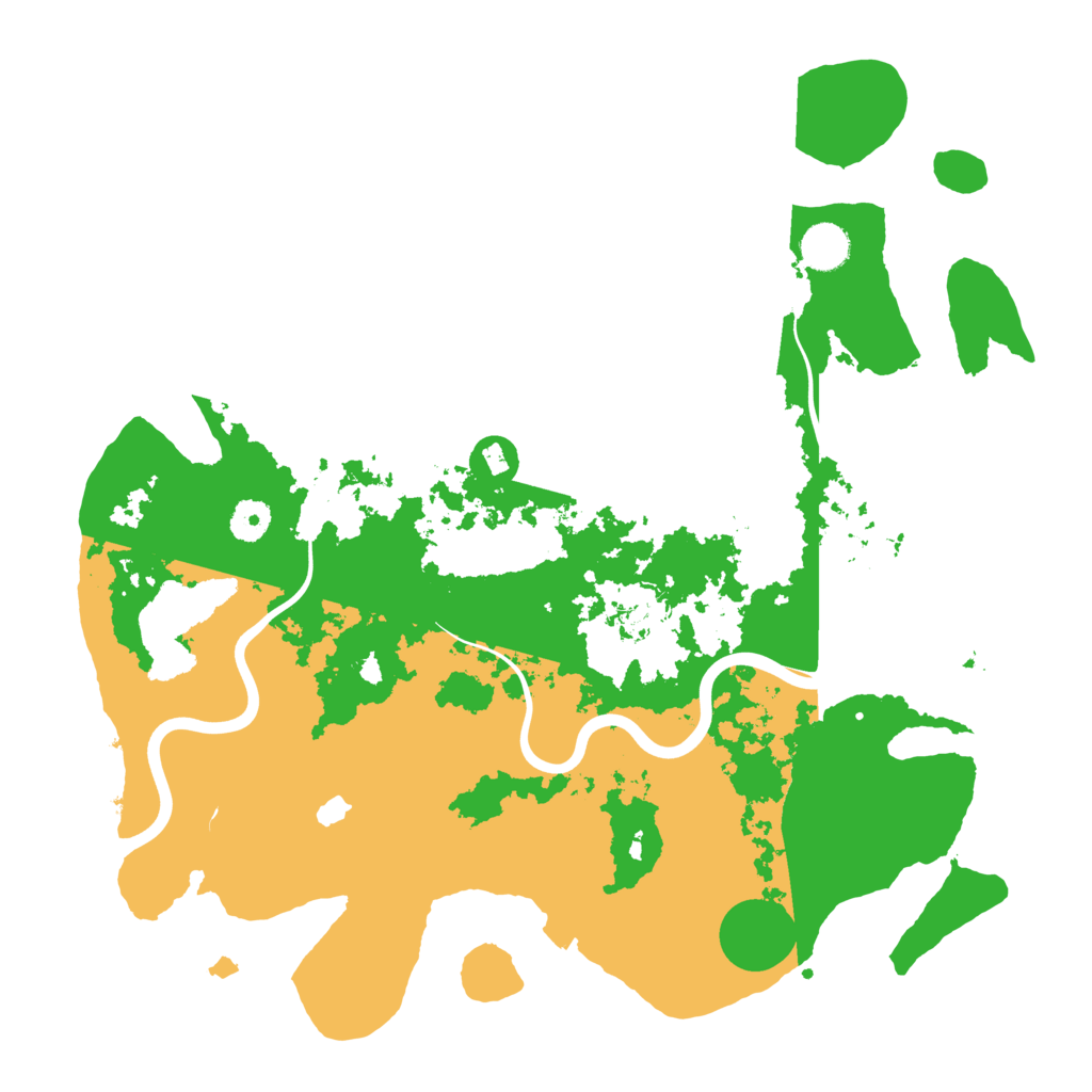 Biome Rust Map: Procedural Map, Size: 4000, Seed: 376709219