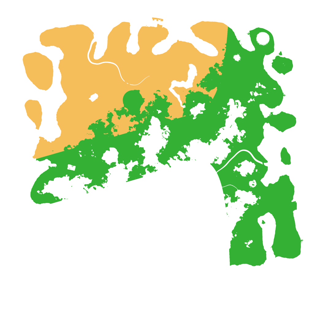Biome Rust Map: Procedural Map, Size: 4250, Seed: 379753243