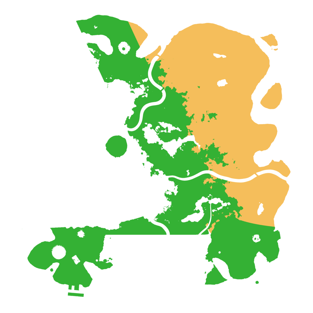 Biome Rust Map: Procedural Map, Size: 4000, Seed: 1685279783