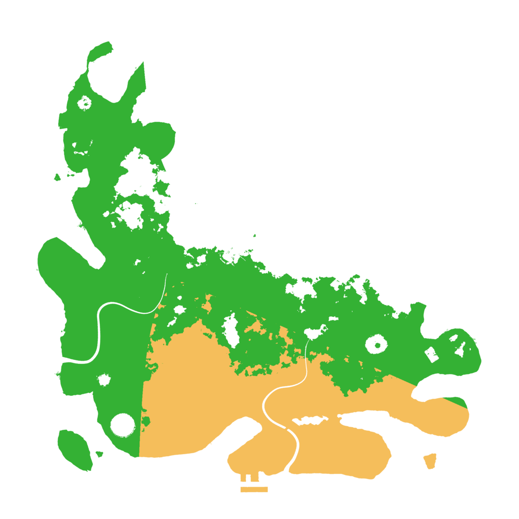 Biome Rust Map: Procedural Map, Size: 3850, Seed: 28141112