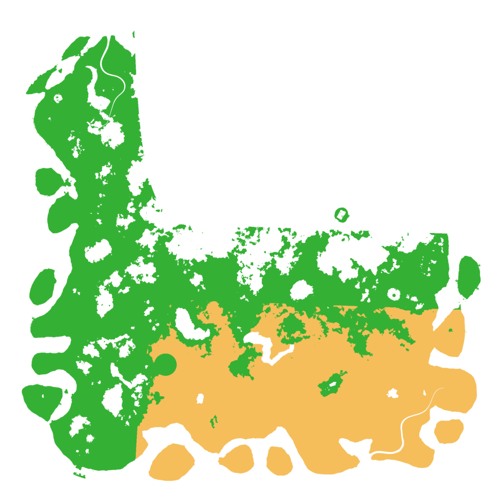 Biome Rust Map: Procedural Map, Size: 6000, Seed: 723716433