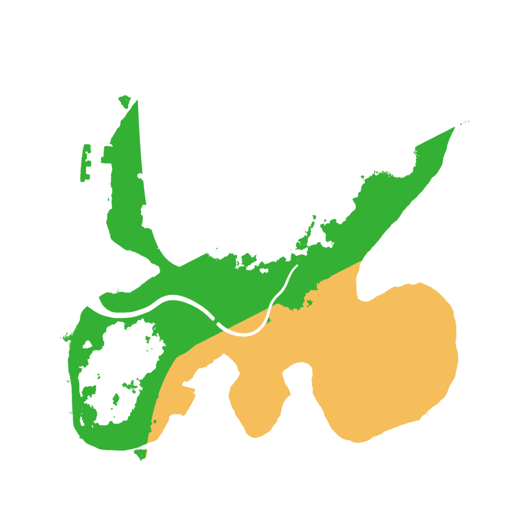 Biome Rust Map: Procedural Map, Size: 2068, Seed: 2057869980