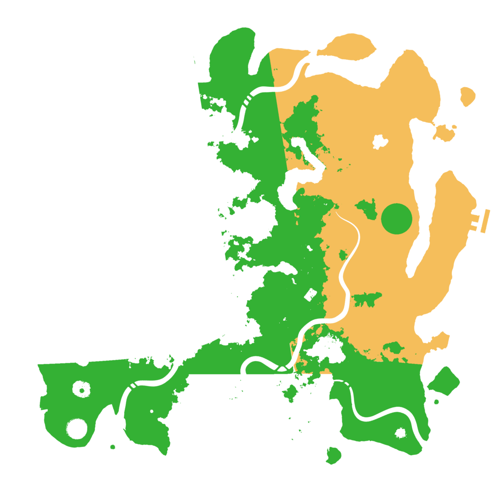 Biome Rust Map: Procedural Map, Size: 4250, Seed: 21112634