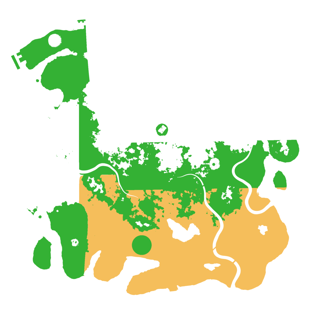 Biome Rust Map: Procedural Map, Size: 4250, Seed: 1206417007
