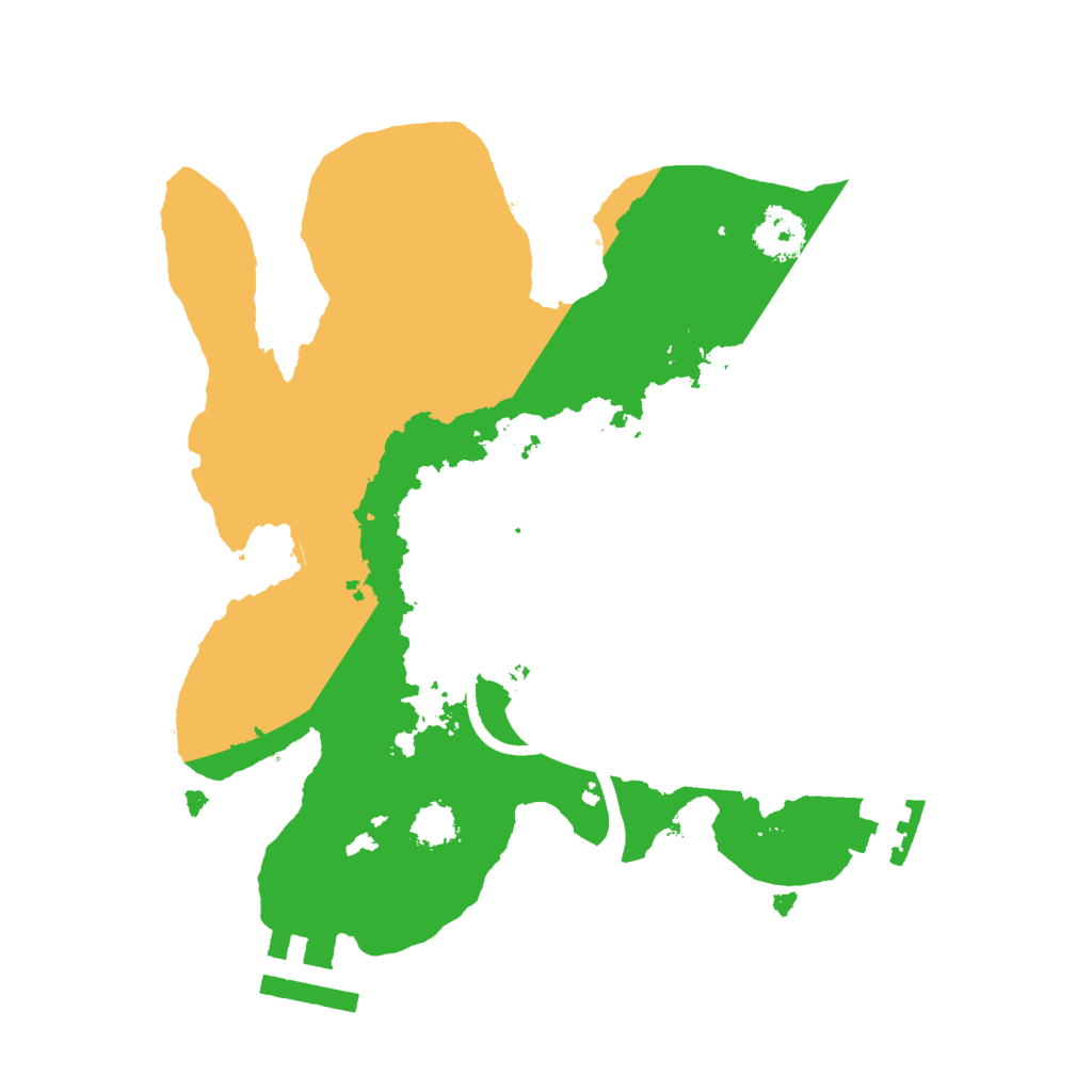 Biome Rust Map: Procedural Map, Size: 2250, Seed: 1274874058