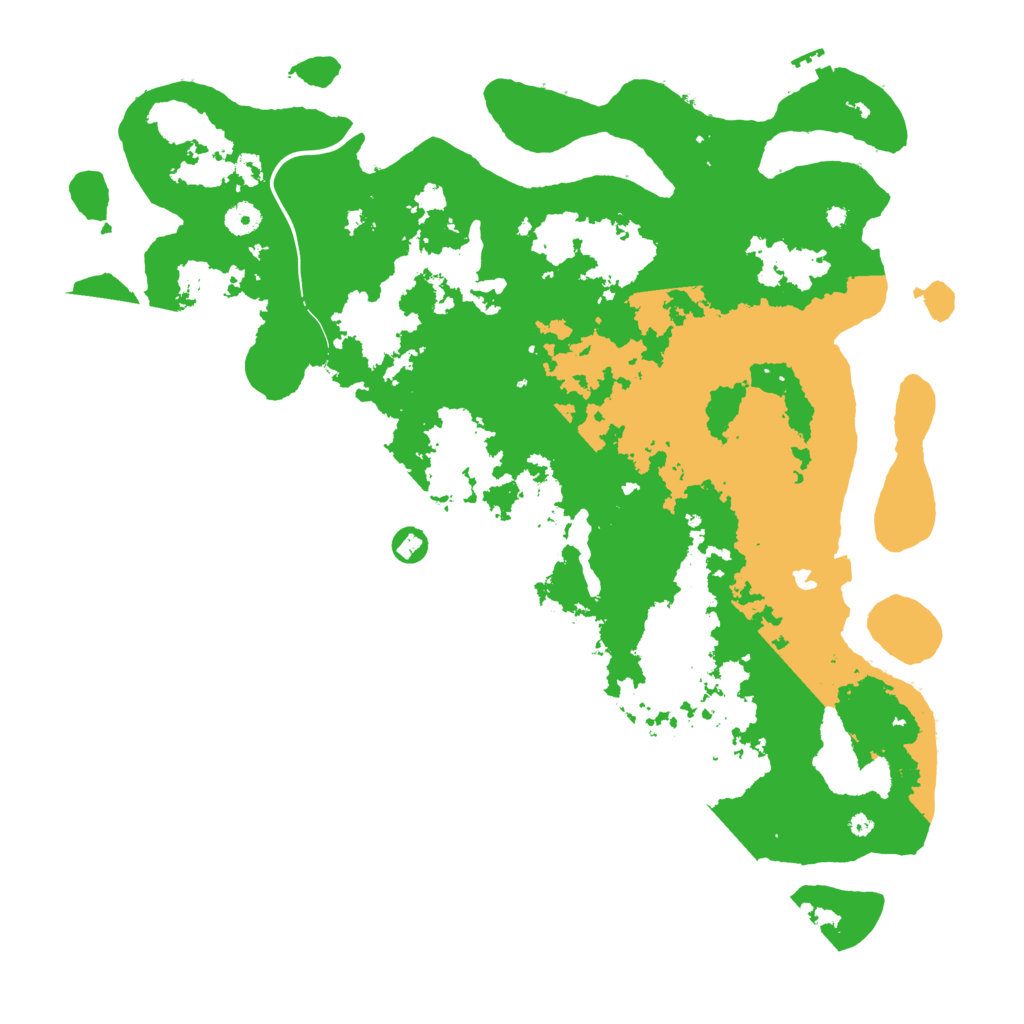 Biome Rust Map: Procedural Map, Size: 4500, Seed: 1918414274