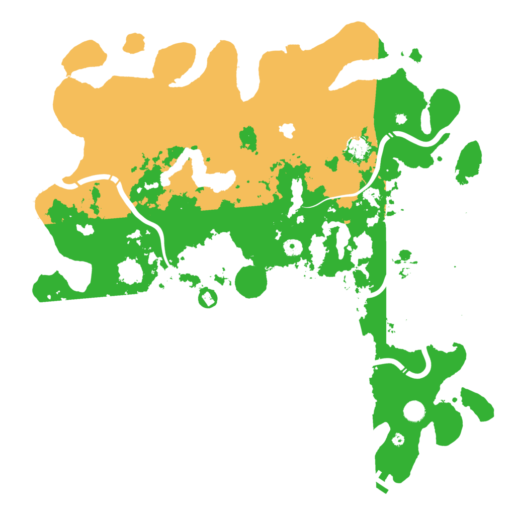 Biome Rust Map: Procedural Map, Size: 4250, Seed: 31894