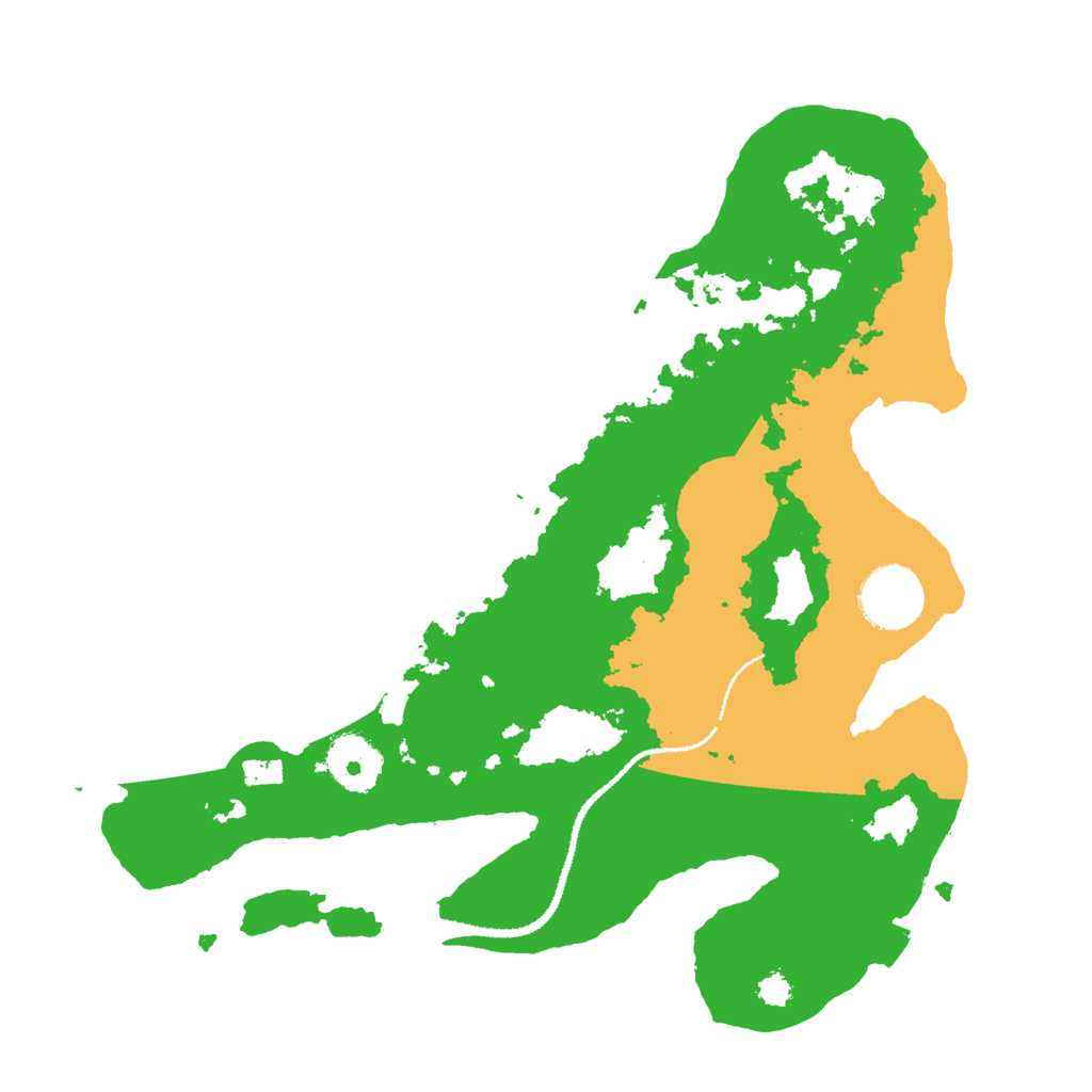 Biome Rust Map: Procedural Map, Size: 3000, Seed: 775311503