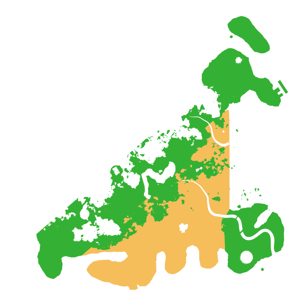 Biome Rust Map: Procedural Map, Size: 4250, Seed: 4818