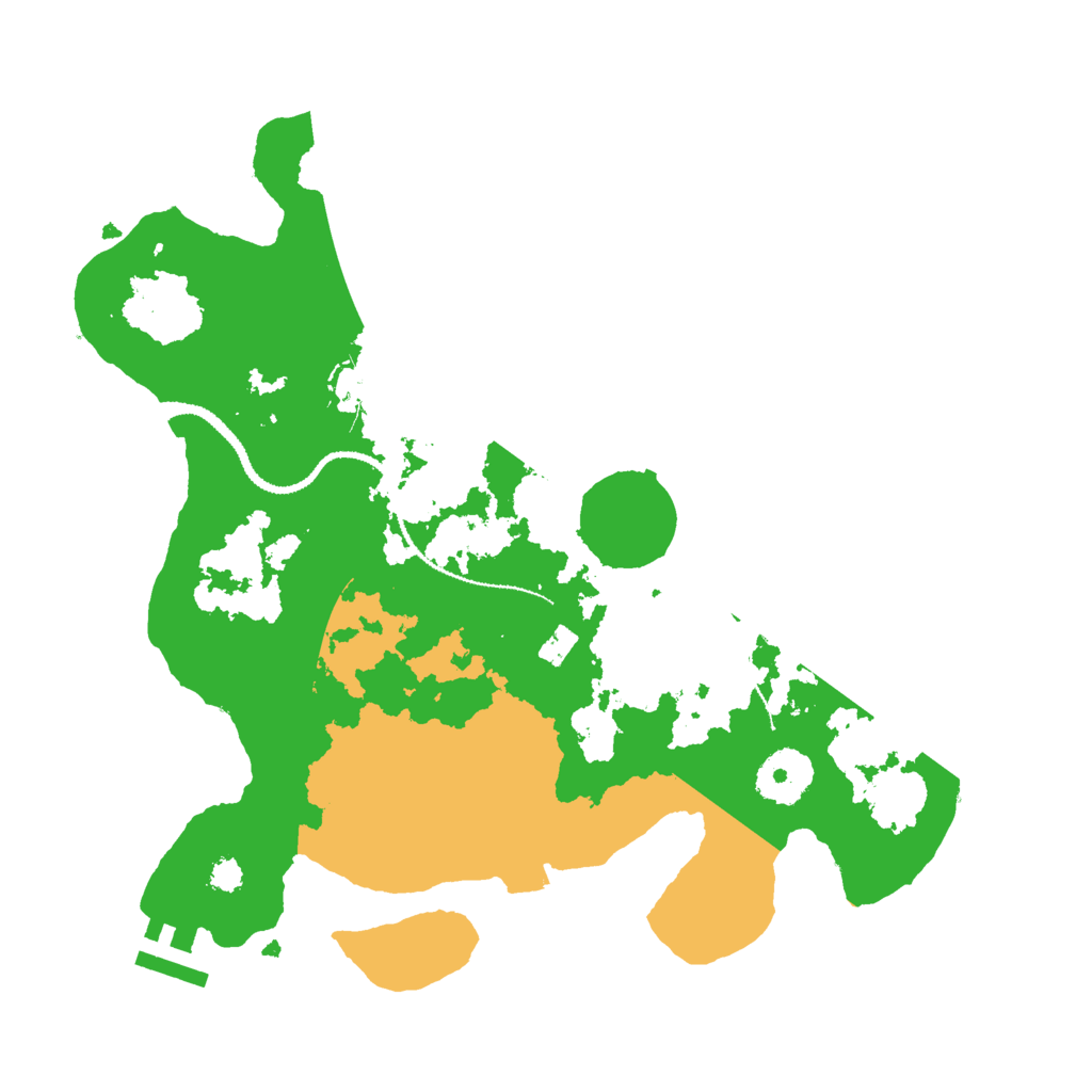 Biome Rust Map: Procedural Map, Size: 3000, Seed: 75122