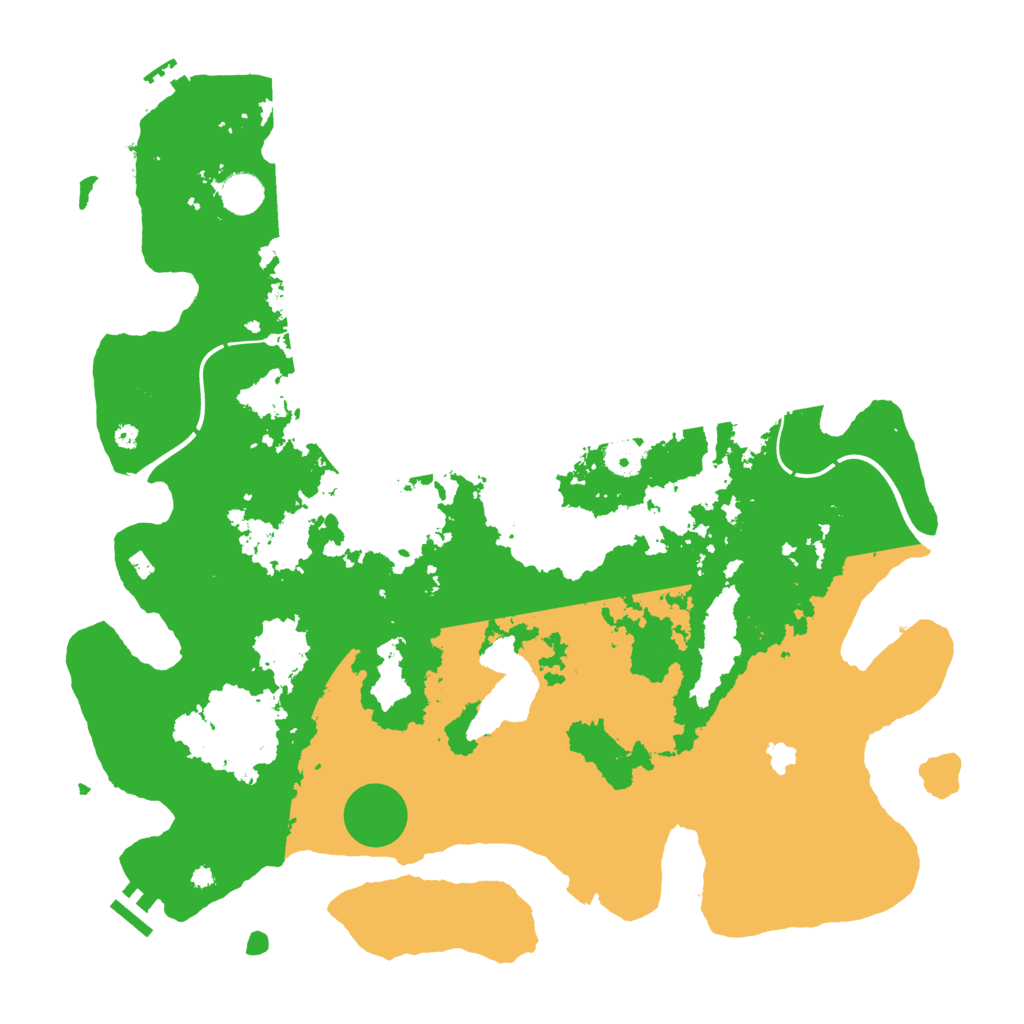 Biome Rust Map: Procedural Map, Size: 4250, Seed: 930703331