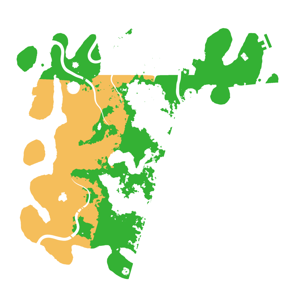 Biome Rust Map: Procedural Map, Size: 4250, Seed: 30781
