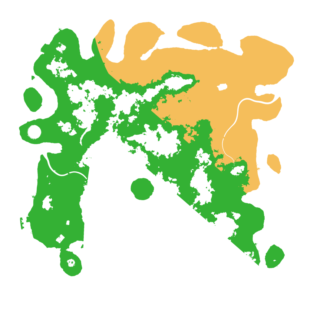 Biome Rust Map: Procedural Map, Size: 4000, Seed: 928475