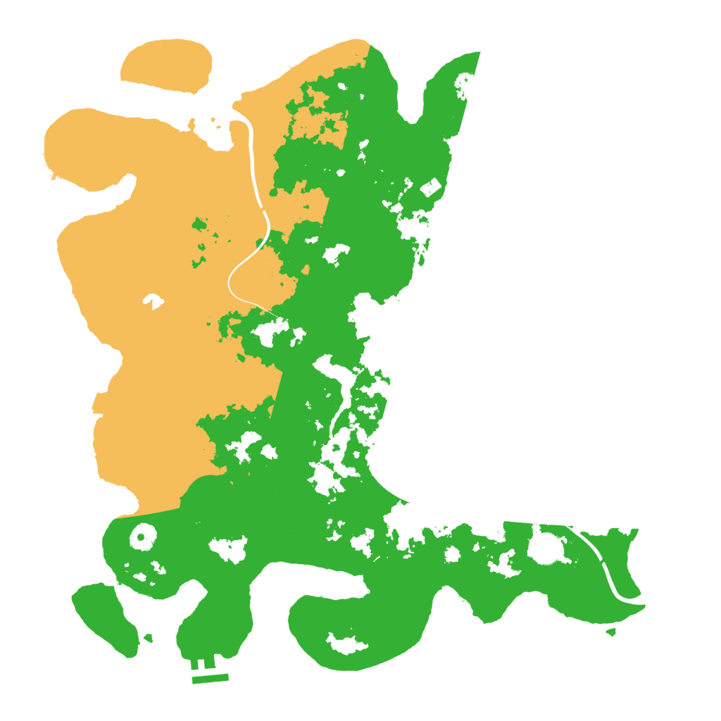 Biome Rust Map: Procedural Map, Size: 4000, Seed: 623037298