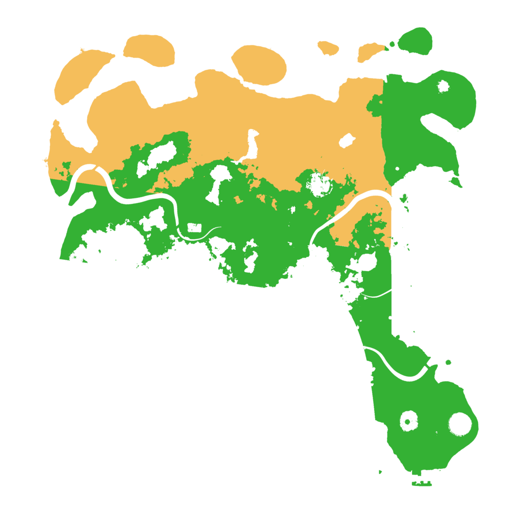 Biome Rust Map: Procedural Map, Size: 4000, Seed: 785313595