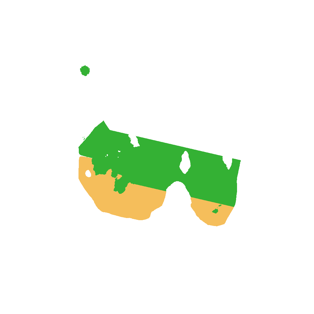 Biome Rust Map: Procedural Map, Size: 1300, Seed: 477509646