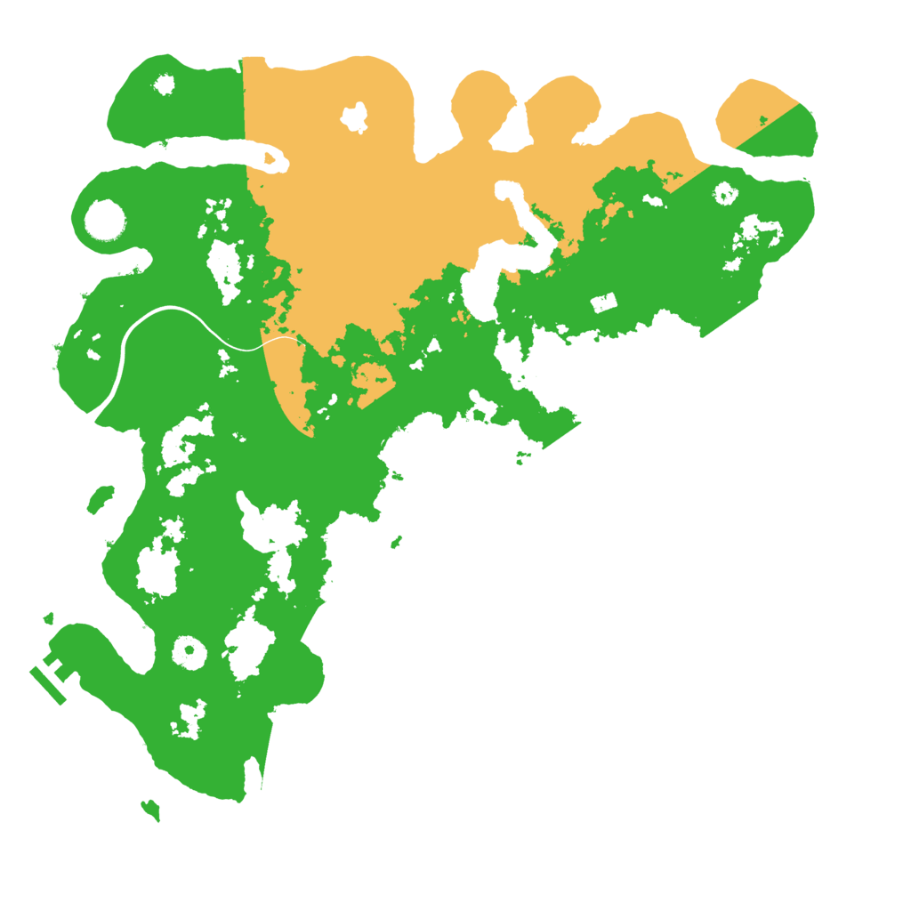 Biome Rust Map: Procedural Map, Size: 4000, Seed: 1593035016