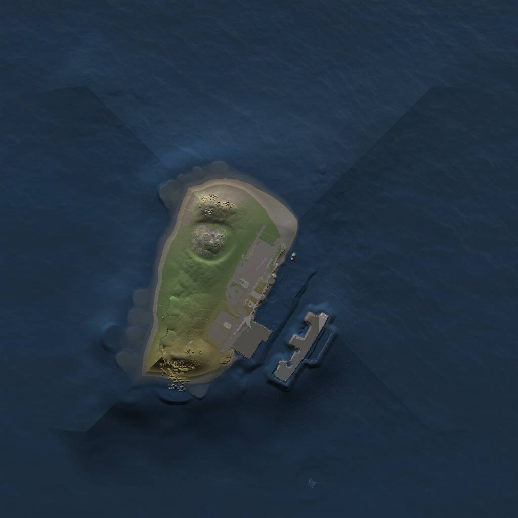 Rust Map: Procedural Map, Size: 1000, Seed: 544485622, 2 Monuments