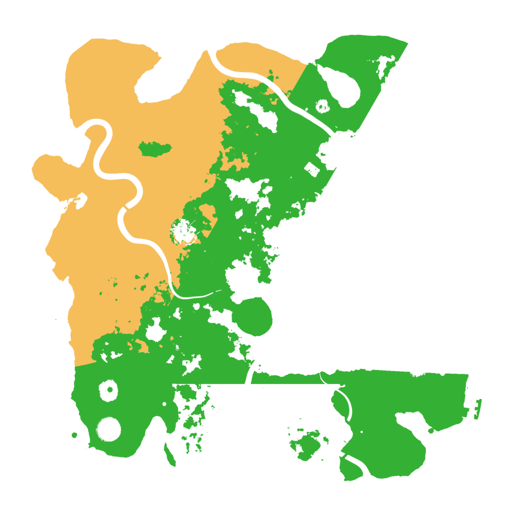 Biome Rust Map: Procedural Map, Size: 3750, Seed: 752144846