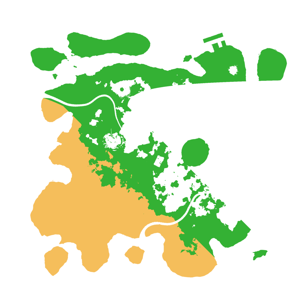 Biome Rust Map: Procedural Map, Size: 3000, Seed: 1577945979